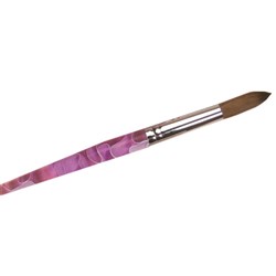 BEAUTIFUL NAILS Acrylic brush #22 - kolinsky sable- swirl handle